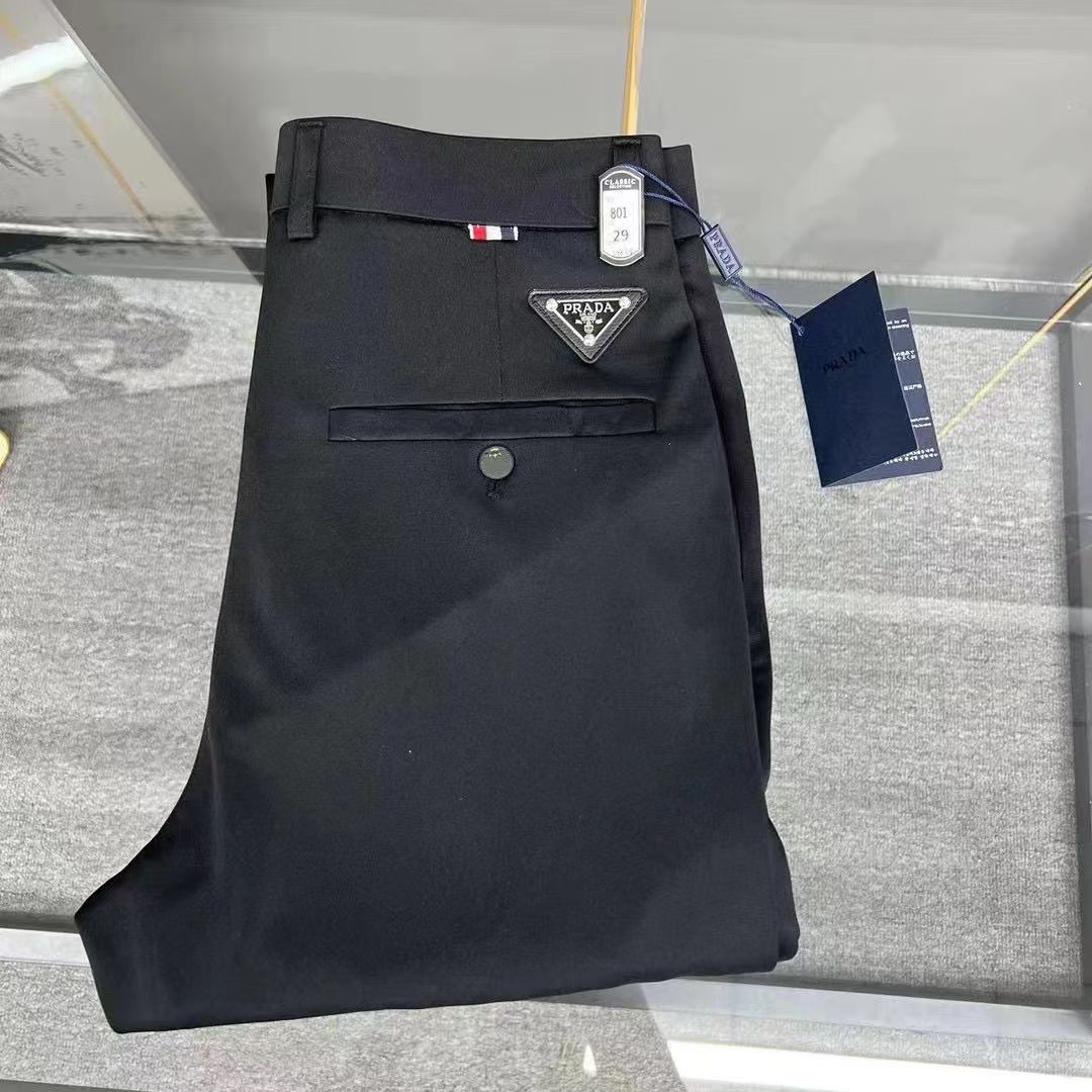 『M-4XL』新しいスリムフィットのビジネスカジュアルパンツ、黒、多用途のドレスパンツ