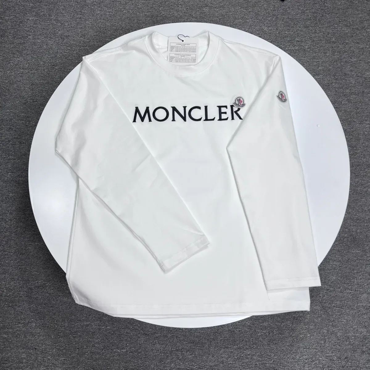 『L-4XL』男性と女性のための新しい秋の刺繍スウェットシャツ、ラウンドネック、人気の長袖