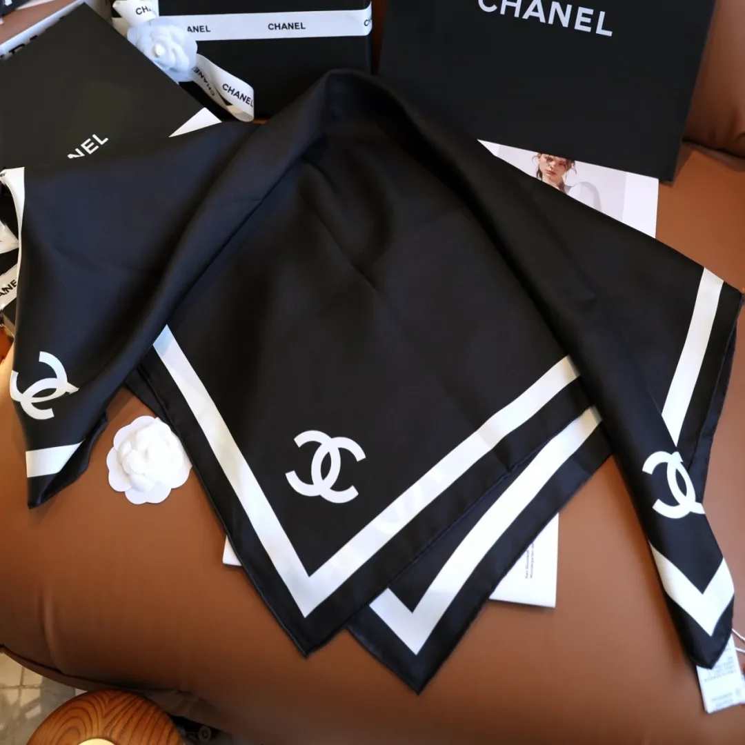 シンプル 高級感 軽やか ロマンティック モダン 100%シルク スカーフ