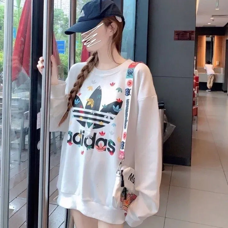 『S-3XL』取り入れたい 元気いっぱい オーバーサイズ シンプル 通気性 動きやすい 長袖 トレーナー