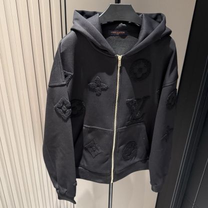 通気性と汎用性に優れた、男女兼用の新しいファッションフード付きカーディガンニットセーター