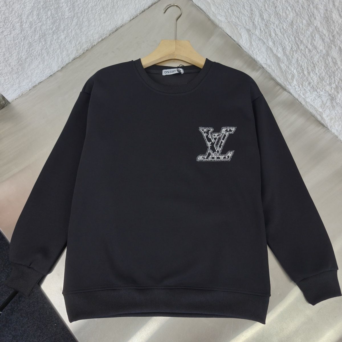 『L-4XL』秋に活躍する万能な刺繍入りメンズカップルラウンドネックカジュアルファッションスウェットシャツ