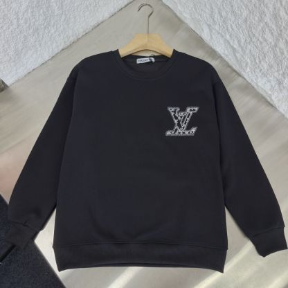 『L-4XL』秋に活躍する万能な刺繍入りメンズカップルラウンドネックカジュアルファッションスウェットシャツ