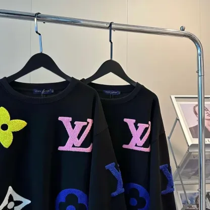 『S-3XL』ホットな新しいタオル刺繍フック花文字秋と冬のスウェットシャツの女性のゆったりとしたカジュアルな気質の長袖