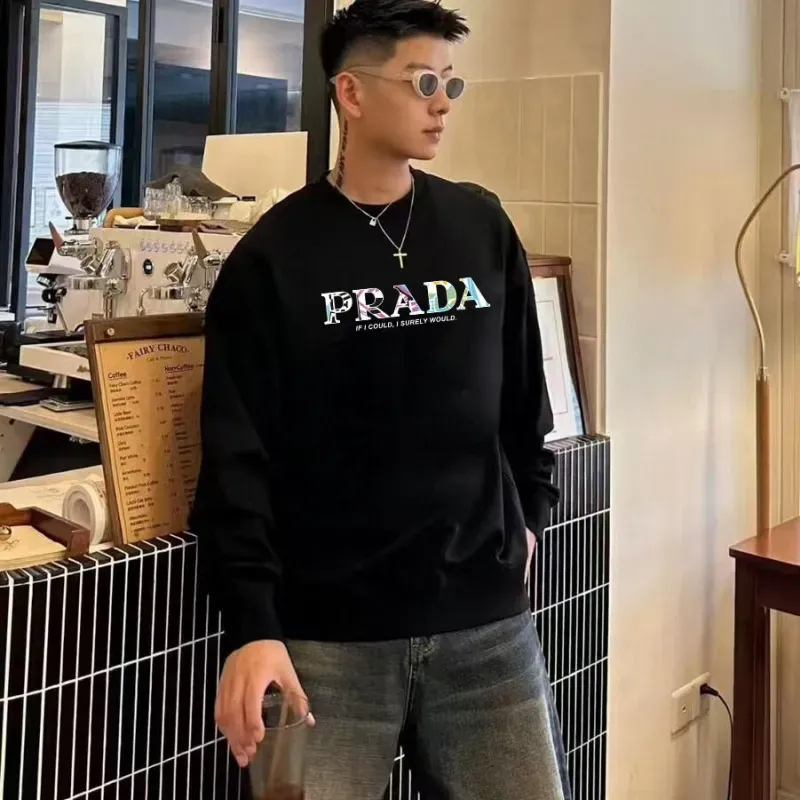 『S-5XL』絶対欲しい 圧倒的セクシー シンプル ストリート プリントトレーナー