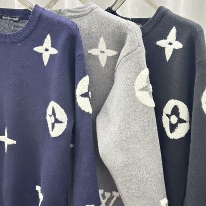 『XL-5XL新しいニット通気性セータートレンドユニセックス長袖プルオーバーファッショナブルなカップル