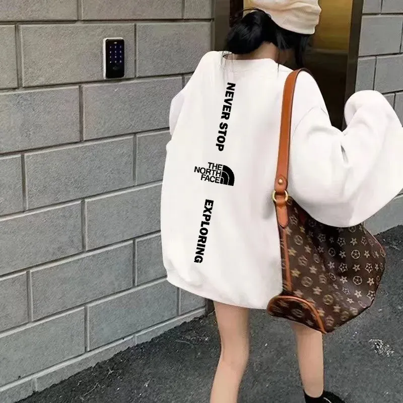 『S-5XL』最愛の一着 お気に入り 合わせやすい 大人の定番 プリント トレーナー