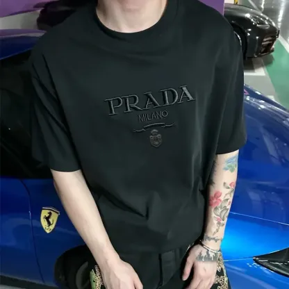 『S-4XL』超人気商品 大人の定番 合わせやすい 質感のいい 快適 通気性 高品質 刺繍Ｔシャツ