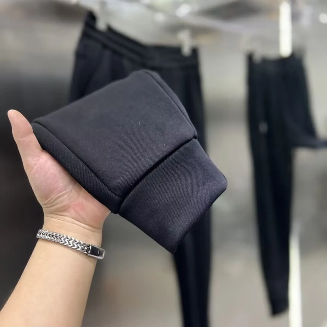 メンズスウェットパンツ、新作秋冬タイツ、スリムフィット、ハイファッション