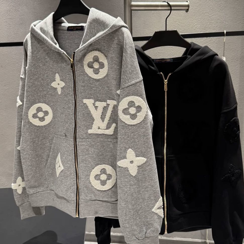 通気性と汎用性に優れた、男女兼用の新しいファッションフード付きカーディガンニットセーター