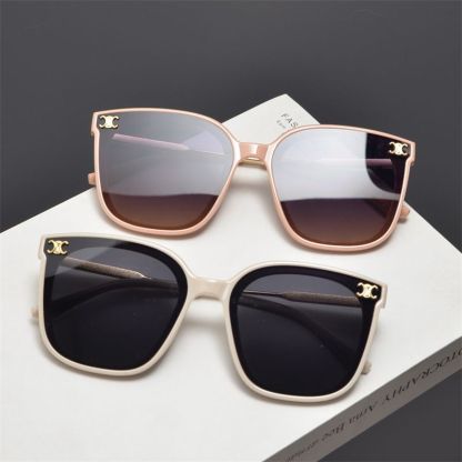 レトロなスクエアサングラス——男女兼用、UVカットサングラス