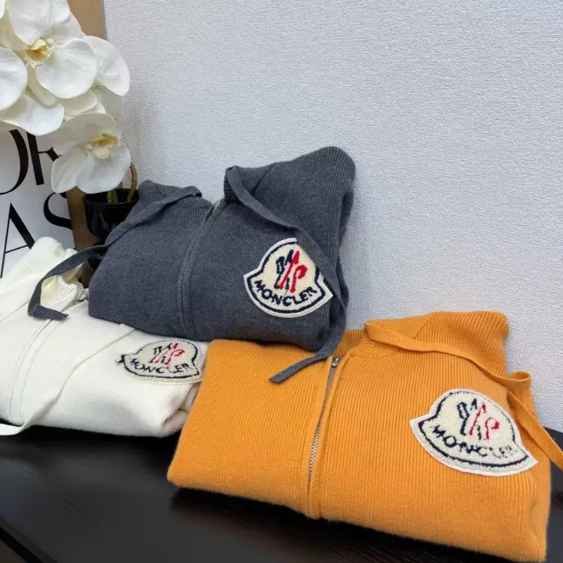 『S-L』秋冬新作 ジッパー付きニット 厚手カーディガンジャケット レディース