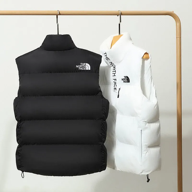 『S-2XL』売れ切れ必至 着心地良い シンプル 刺繍 ダウンアウター ベスト