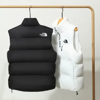 『S-2XL』売れ切れ必至 着心地良い シンプル 刺繍 ダウンアウター ベスト