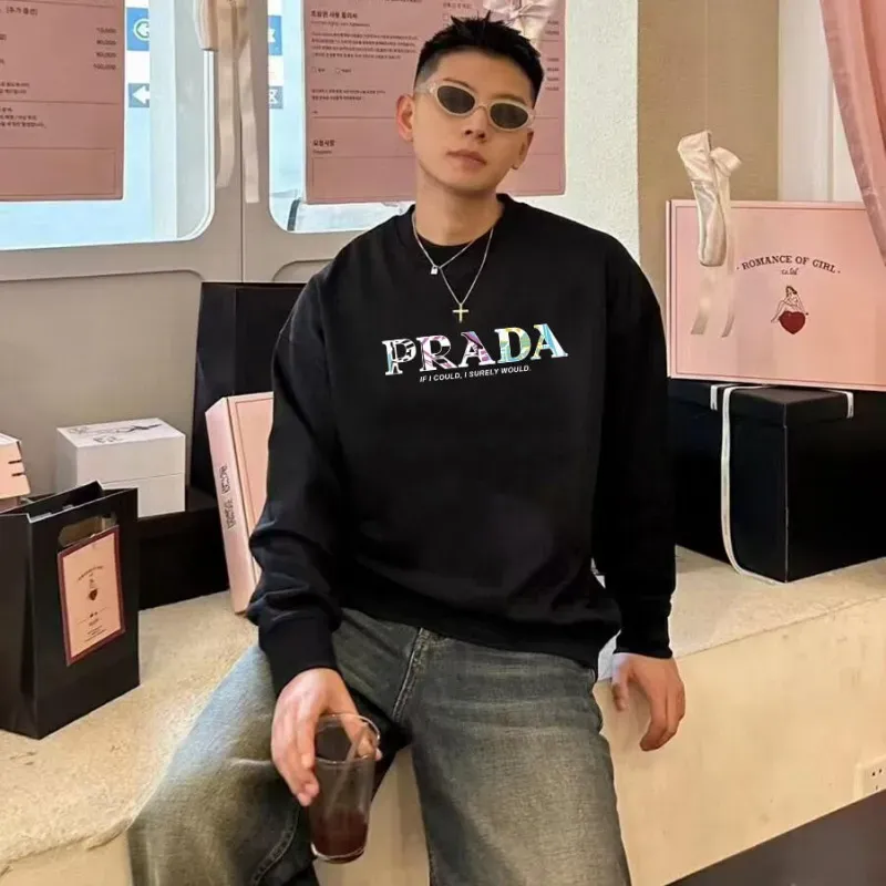 『S-5XL』絶対欲しい 圧倒的セクシー シンプル ストリート プリントトレーナー