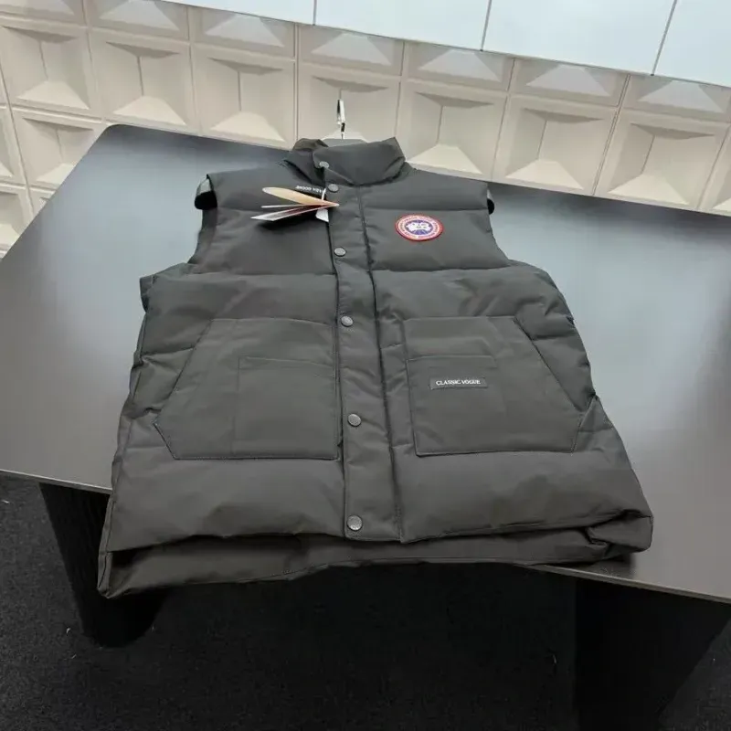 『M-4XL』冬の必須 シンプル 高品質 暖かい 軽量 ベーシックダウンベスト