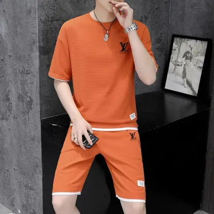 『S-3XL』優しい雰囲気 着心地良い ファッション ソフト 通気性 クラシックカジュアル セット