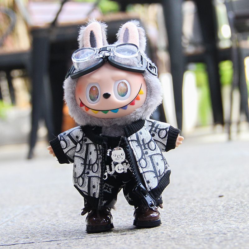 labubu 服 ビッグブランド タイドブランド 服スーツ 17cm 第一 二 第三世代 ユニバーサルスポット タイドプレイ人形 着替え服