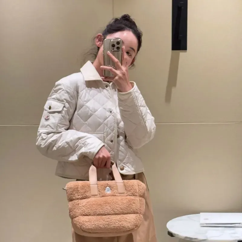 『S-L』好感度UP 元気いっぱい フェミニン シングルブレスト クルーデュロンジャケットアウター