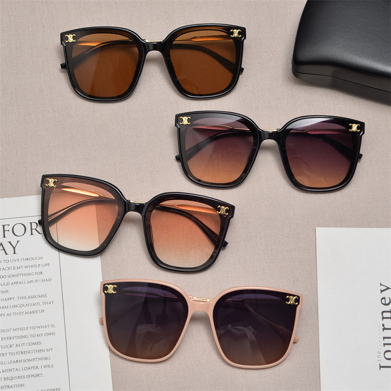 レトロなスクエアサングラス——男女兼用、UVカットサングラス