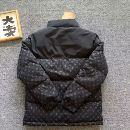 2025年冬新作メンズコットンジャケット フルプリント トレンド スタンドカラー コットンジャケット カジュアル 厚手 トレンド