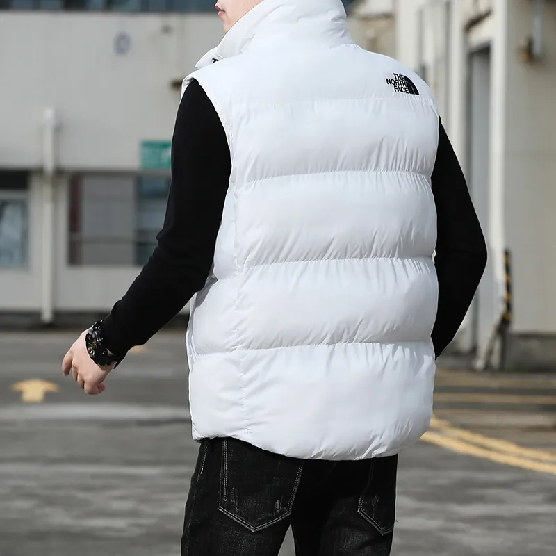 『S-2XL』売れ切れ必至 着心地良い シンプル 刺繍 ダウンアウター ベスト