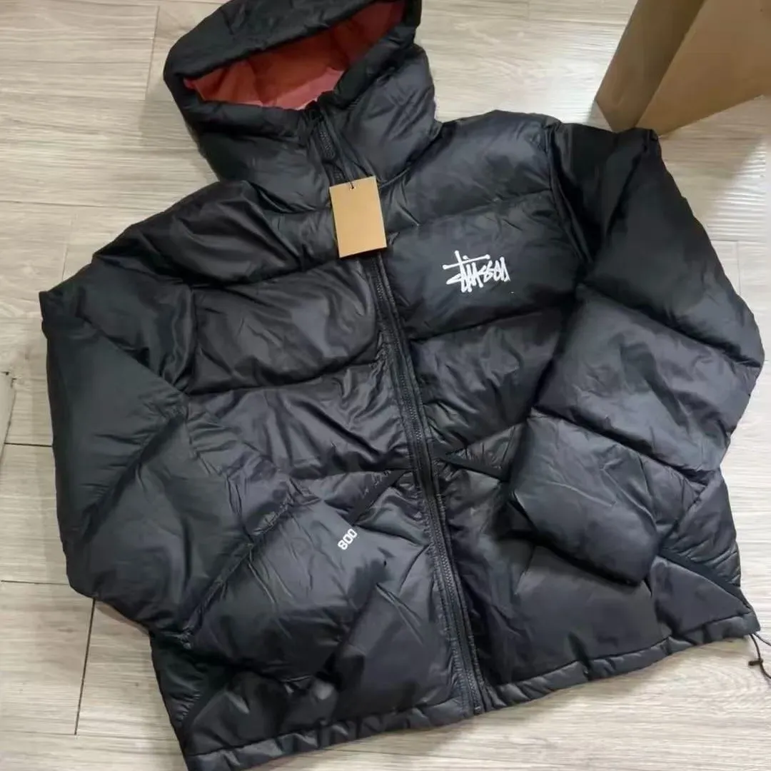 『M-2XL』新しい冬用中綿コート、ユニセックス、厚手、暖かい、ゆったりフィット