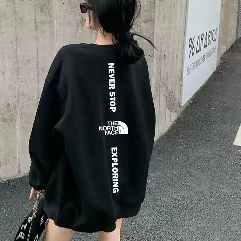 『S-5XL』最愛の一着 お気に入り 合わせやすい 大人の定番 プリント トレーナー