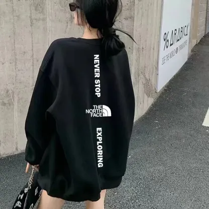 『S-5XL』最愛の一着 お気に入り 合わせやすい 大人の定番 プリント トレーナー