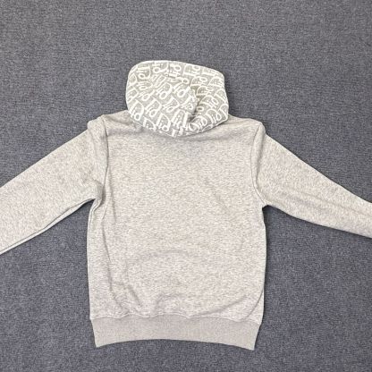 『L-4XL』暖かくてスタイリッシュな、裏起毛の長袖フード付きスウェットシャツ