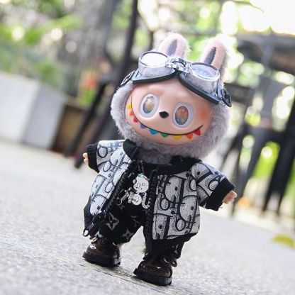 labubu 服 ビッグブランド タイドブランド 服スーツ 17cm 第一 二 第三世代 ユニバーサルスポット タイドプレイ人形 着替え服