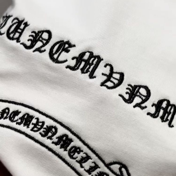 『M-5XL』新作秋冬レザーラベル刺繍スウェットシャツ男女兼用