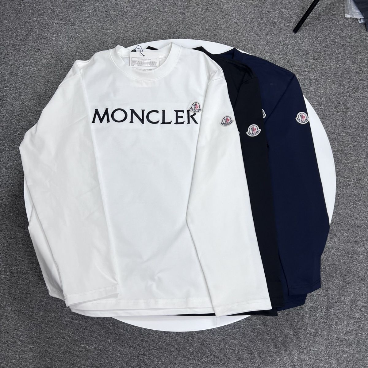 『L-4XL』男性と女性のための新しい秋の刺繍スウェットシャツ、ラウンドネック、人気の長袖