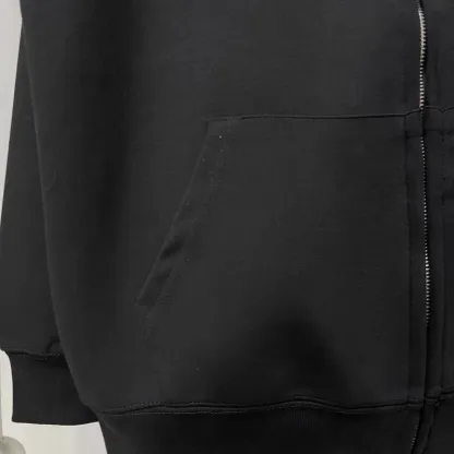 『S-4XL』今季も大流行 組み合わせやすい ファッション ファスナー フード付き アウター