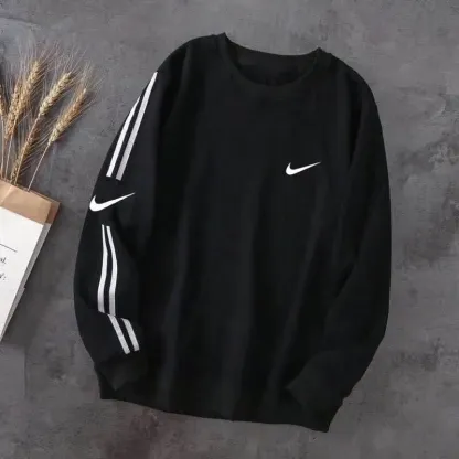 『M-5XL』男女限らず 爆売れ中 アルファベット デイリー 気質いい 絶対流行 ファッション大人気 春秋 長袖 トレーナー