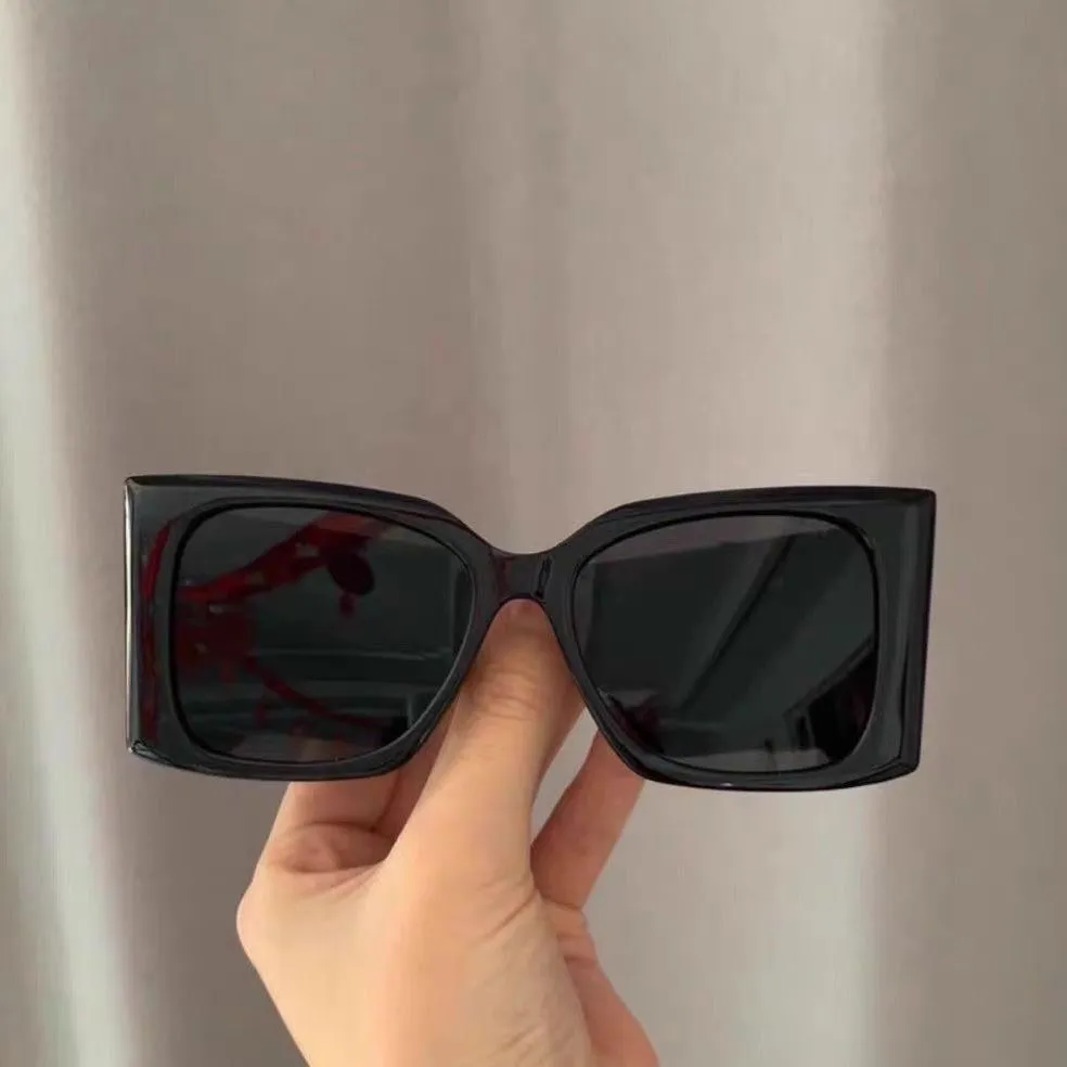 2025年ファッション同スタイルYSL119サングラスキャットアイ高級サングラス