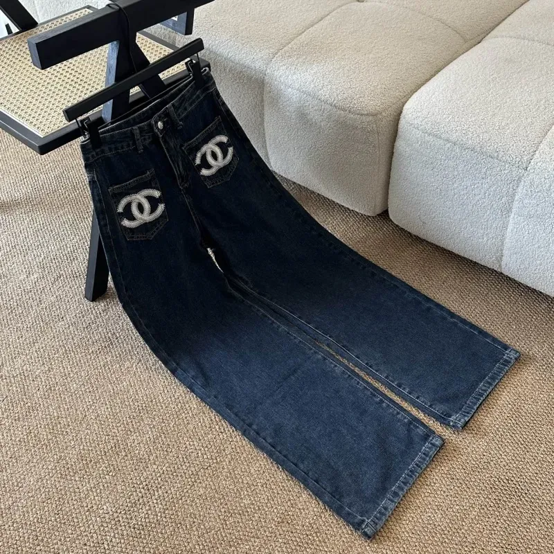 『S-L』上品見えレンド フェミニン 高品質 体型をカバー 脚長効果 合わせやすい ジーンズ