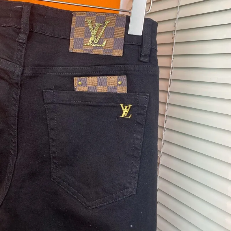 『S-2XL』目立つ 高品質 ファッション シンプル 快適 クラシック 合わせやすい スリムストレートジーンズ