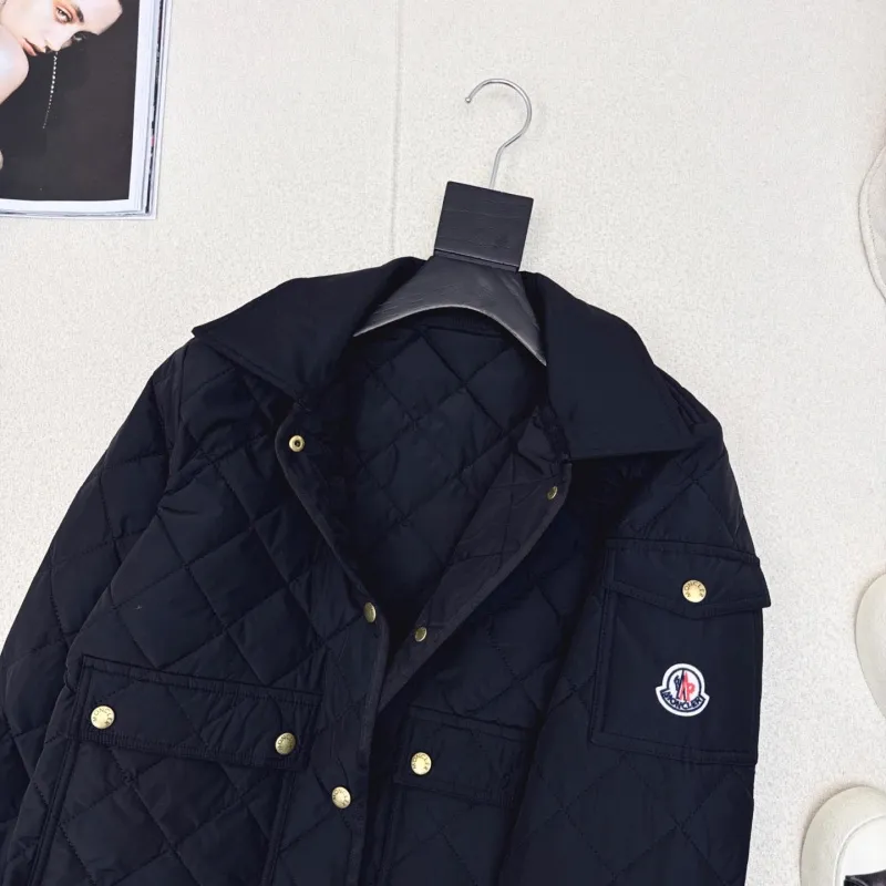 『S-L』好感度UP 元気いっぱい フェミニン シングルブレスト クルーデュロンジャケットアウター