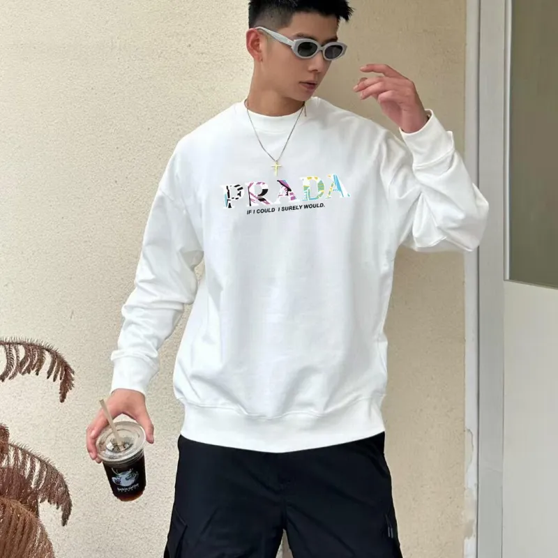 『S-5XL』絶対欲しい 圧倒的セクシー シンプル ストリート プリントトレーナー