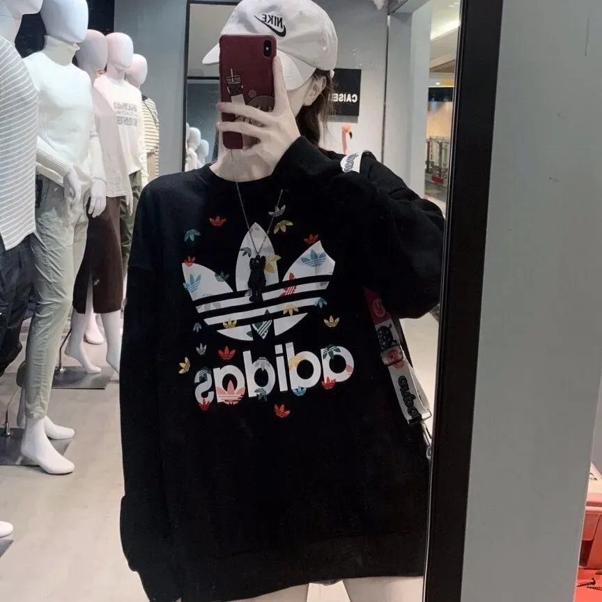 『S-3XL』取り入れたい 元気いっぱい オーバーサイズ シンプル 通気性 動きやすい 長袖 トレーナー