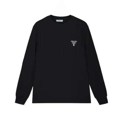 『M-3XL』クラシックレタープリントユニセックスプルオーバーラウンドネック長袖カジュアルスタイル