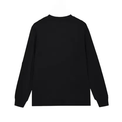 『M-3XL』クラシックレタープリントユニセックスプルオーバーラウンドネック長袖カジュアルスタイル