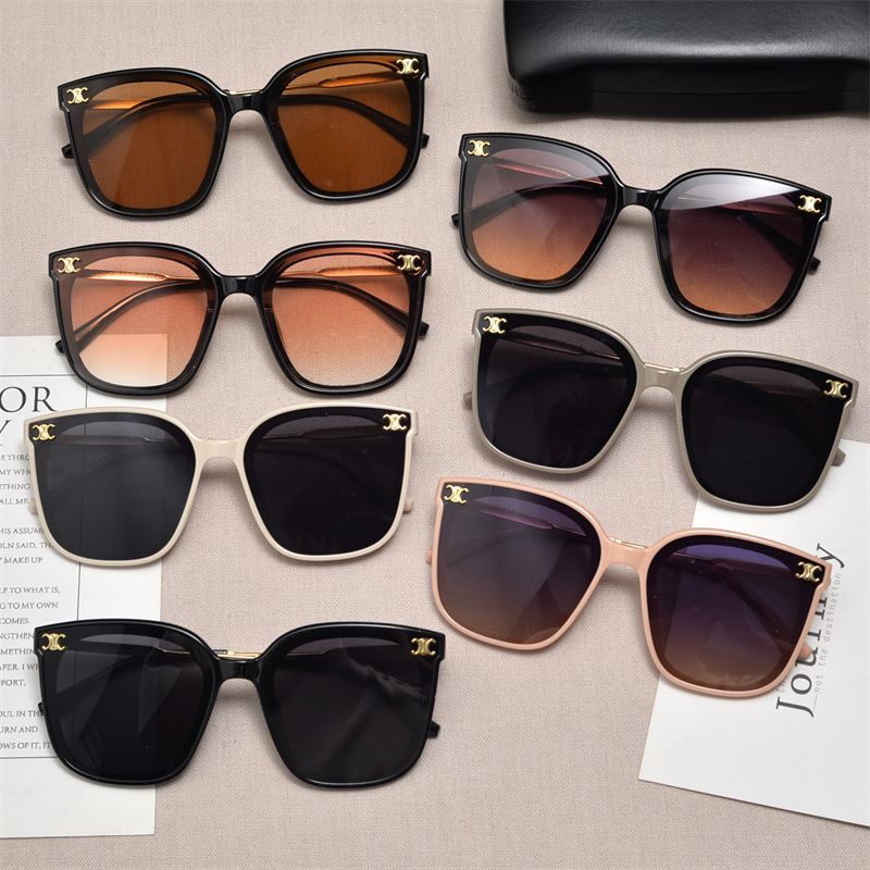 レトロなスクエアサングラス——男女兼用、UVカットサングラス