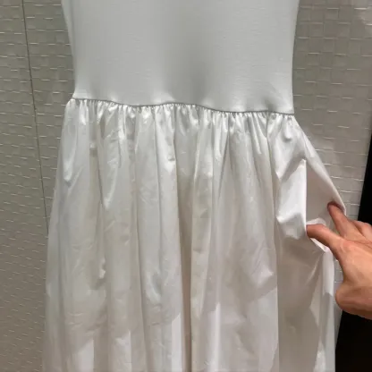 『 S-L』大注目 大活躍 女子マスト フェミニン シンプル キレカジ ポケット付き ワンピース