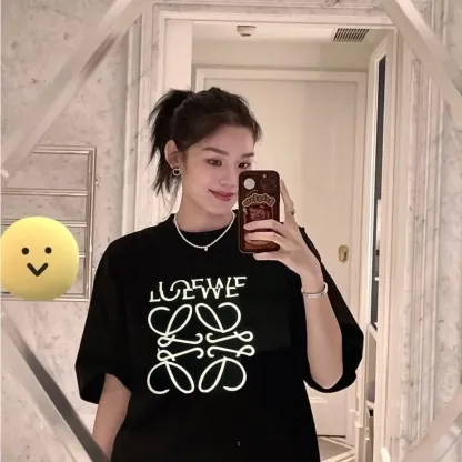 気質満点 話題沸騰中 ファッション 大好評 高級感 男女限らず ゆったり プリント シンプル Ｔシャツ