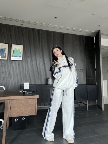 『S-L』新しいクラシックリボンレタージャカードスーツ