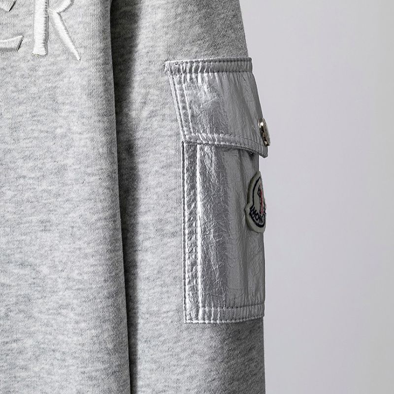 新作秋冬メンズスポーツスーツカーディガンルーズフード付きジャケットツーピースセット