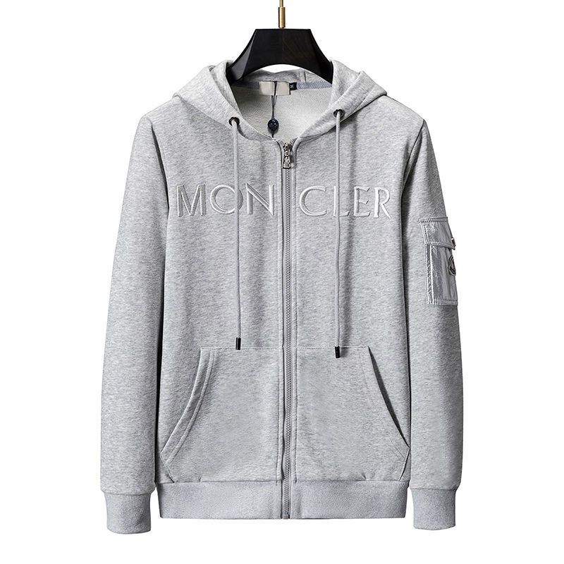 新作秋冬メンズスポーツスーツカーディガンルーズフード付きジャケットツーピースセット