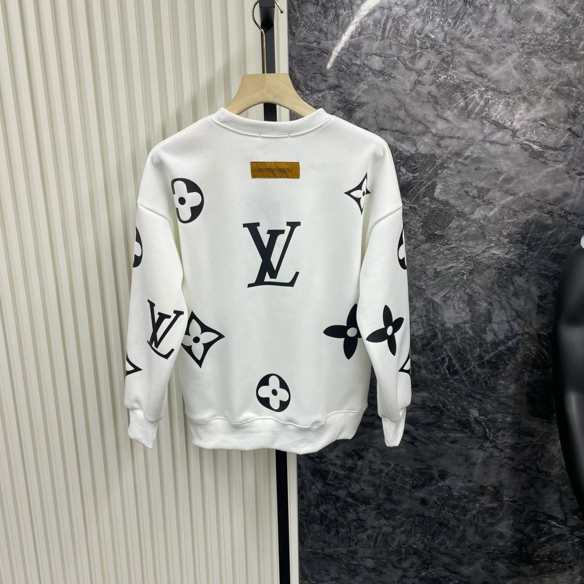 【L-4XL】トレンドのニットカジュアルスウェットシャツ